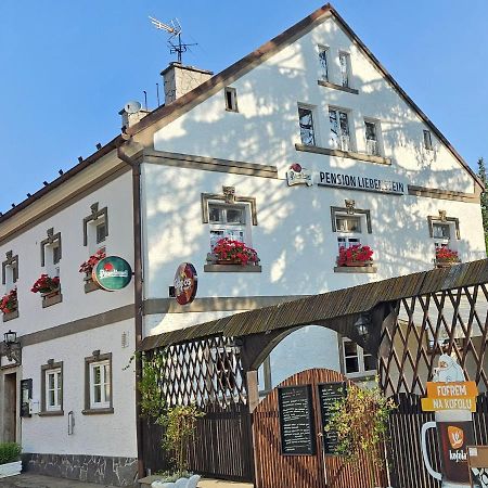 Restaurant & Pension Liebenstein Libá المظهر الخارجي الصورة