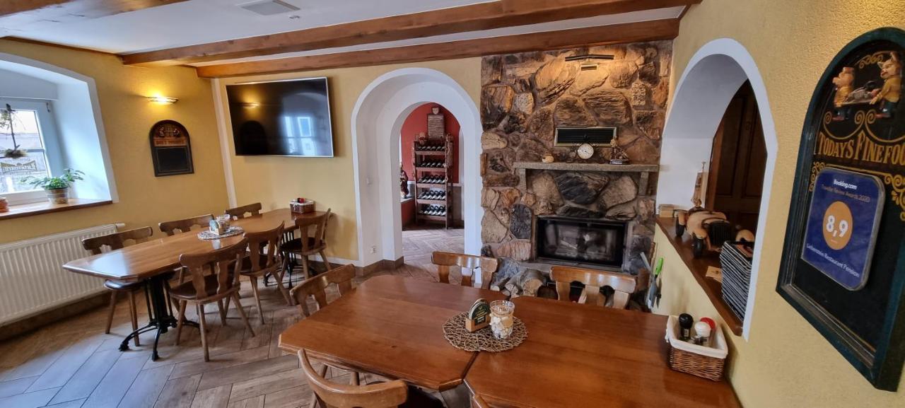 Restaurant & Pension Liebenstein Libá المظهر الخارجي الصورة