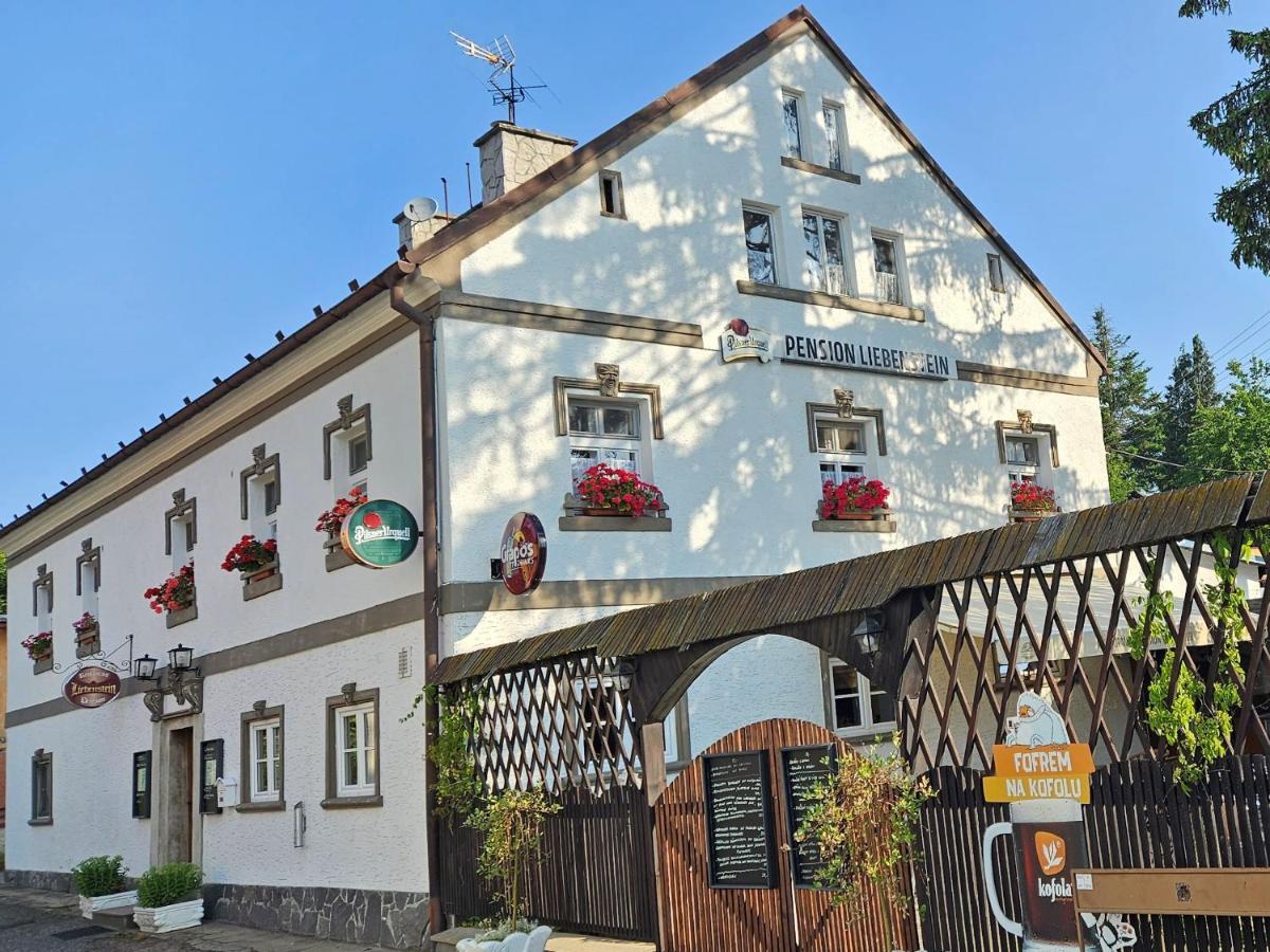 Restaurant & Pension Liebenstein Libá المظهر الخارجي الصورة