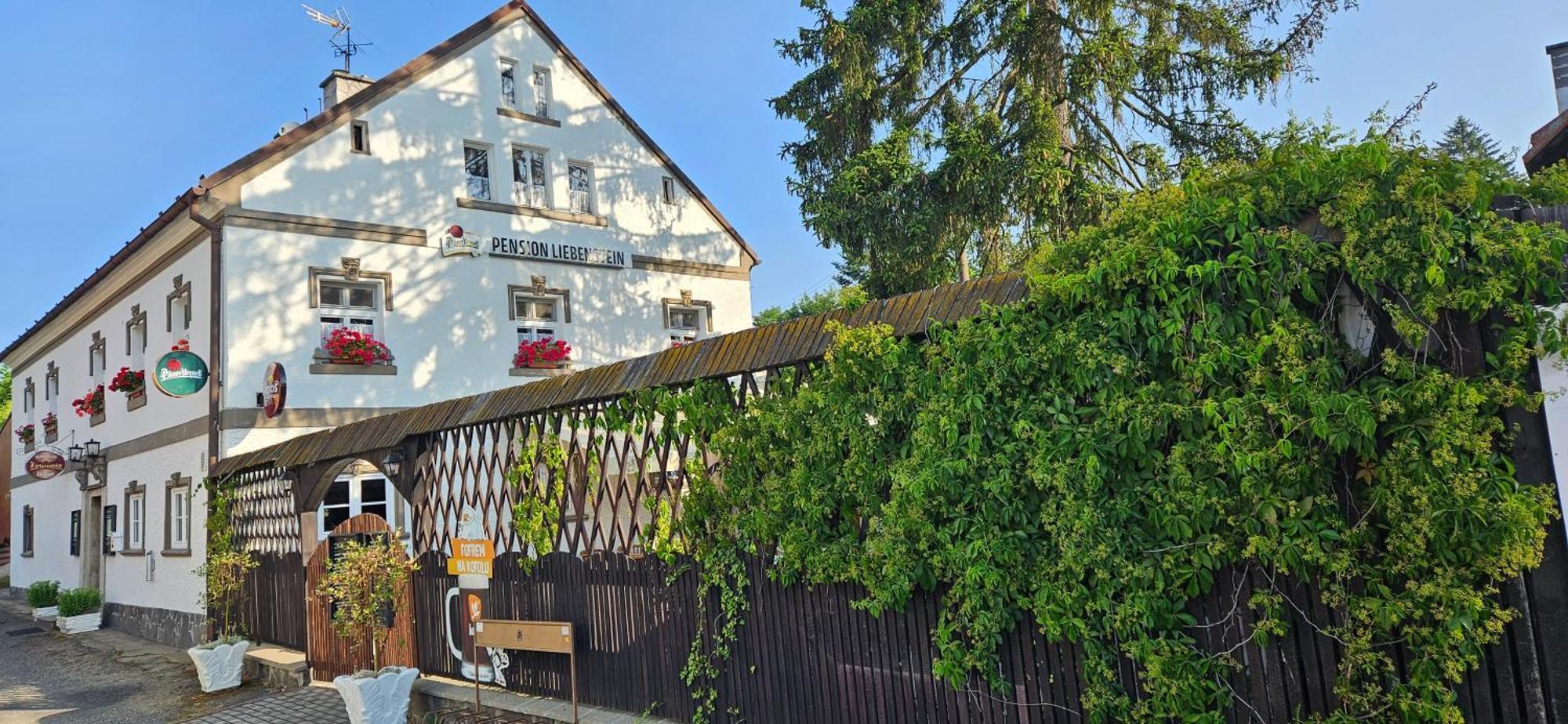 Restaurant & Pension Liebenstein Libá المظهر الخارجي الصورة