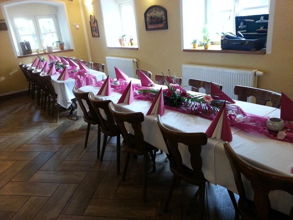 Restaurant & Pension Liebenstein Libá المظهر الخارجي الصورة